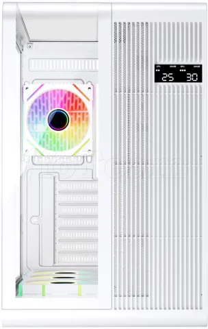 Photo de Boitier Moyen Tour ATX 1stPlayer RT7 RGB avec panneaux vitrés (Blanc)