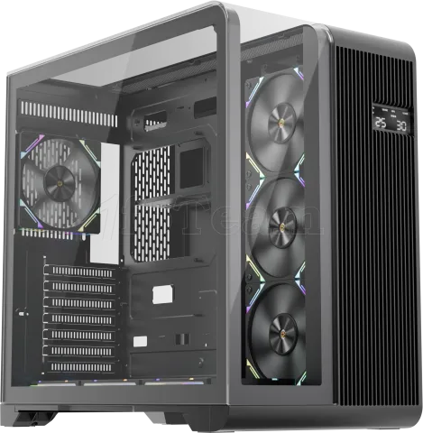 Photo de Boitier Moyen Tour ATX 1stPlayer RT7 RGB avec panneaux vitrés (Noir)