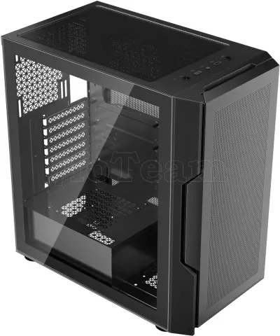Photo de Boitier Moyen Tour ATX 1stPlayer Trilobite T7-P avec panneau vitré (Noir) Version SI