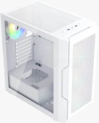 Photo de Boitier Moyen Tour ATX 1stPlayer Trilobite T7-P RGB avec panneau vitré (Blanc)