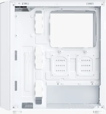 Photo de Boitier Moyen Tour ATX 1stPlayer Trilobite T7-P RGB avec panneau vitré (Blanc)