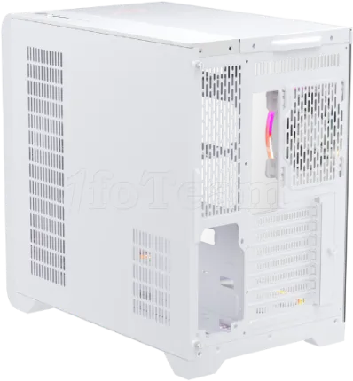 Photo de Boitier Moyen Tour ATX 1stPlayer VT7 RGB avec panneau vitré (Blanc)