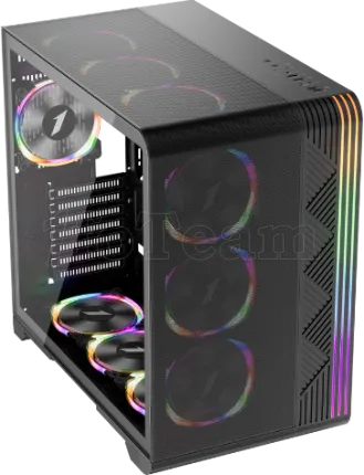Photo de Boitier Moyen Tour ATX 1stPlayer VT7 RGB avec panneau vitré (Noir)