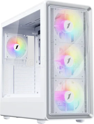 Photo de Boitier Moyen Tour ATX 1stPlayer WA8 RGB avec panneau vitré (Blanc)