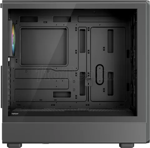 Photo de Boitier Moyen Tour ATX 1stPlayer WA8 RGB avec panneau vitré (Noir)