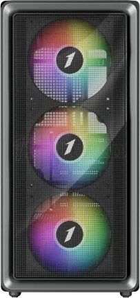 Photo de Boitier Moyen Tour ATX 1stPlayer WA8 RGB avec panneau vitré (Noir)