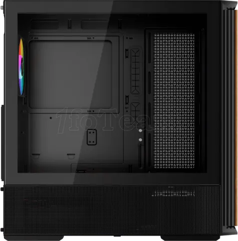 Photo de Boitier Moyen Tour ATX 1stPlayer WD7 RGB avec panneau vitré (Noir)