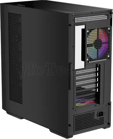 Photo de Boitier Moyen Tour ATX 1stPlayer WD7 RGB avec panneau vitré (Noir)