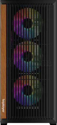 Photo de Boitier Moyen Tour ATX 1stPlayer WD7 RGB avec panneau vitré (Noir)