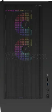 Photo de Boitier Moyen Tour ATX 1stPlayer WD7 RGB avec panneau vitré (Noir)