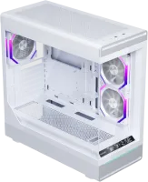 Photo de Boitier Moyen Tour ATX 1stPlayer WD8 avec panneaux vitrés (blanc)