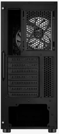 Photo de Boitier Moyen Tour ATX AeroCool Hive v3 RGB avec panneau vitré (Noir)