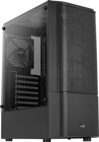 Photo de Boitier Moyen Tour ATX AeroCool Quantum Mesh v1 avec panneau vitré (Noir)