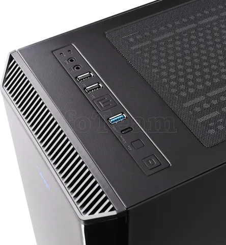 Photo de Boitier Moyen Tour ATX Akyga AKY015BK avec panneau vitré (Noir)