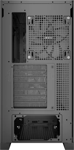 Photo de Boitier Moyen Tour ATX Antec AX1000 RGB avec panneau vitré (Noir)