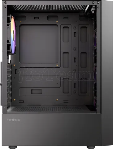 Photo de Boitier Moyen Tour ATX Antec AX27 Elite RGB avec panneau vitré (Noir)