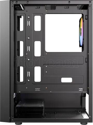 Photo de Boitier Moyen Tour ATX Antec AX27 Elite RGB avec panneau vitré (Noir)