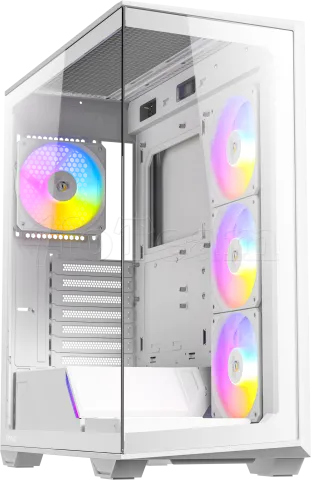 Photo de Boitier Moyen Tour ATX Antec Constellation C3 RGB avec panneaux vitrés (Blanc)