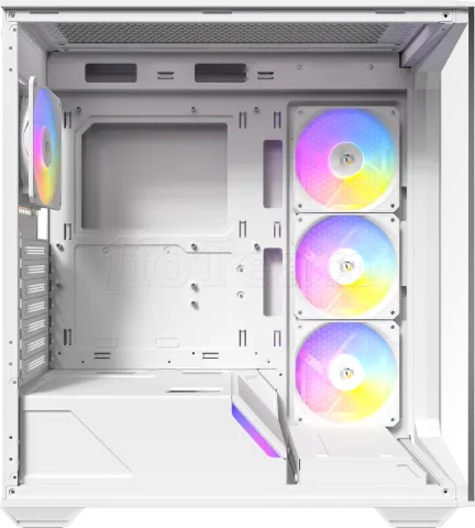 Photo de Boitier Moyen Tour ATX Antec Constellation C3 RGB avec panneaux vitrés (Blanc)