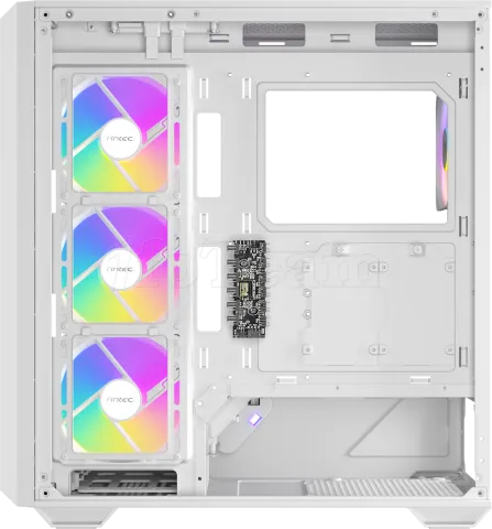 Photo de Boitier Moyen Tour ATX Antec Constellation C3 RGB avec panneaux vitrés (Blanc)
