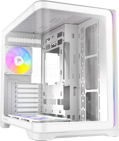 Photo de Boitier Moyen Tour ATX Antec Constellation C5 Curve RGB avec panneaux vitrés (Blanc)