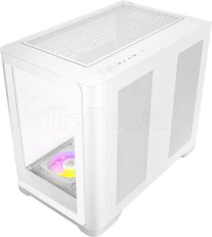 Photo de Boitier Moyen Tour ATX Antec Constellation C5 Curve RGB avec panneaux vitrés (Blanc)
