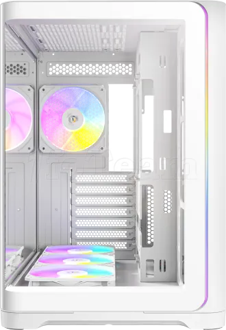 Photo de Boitier Moyen Tour ATX Antec Constellation C5 Curve RGB avec panneaux vitrés (Blanc)