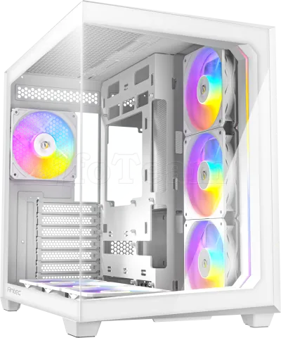 Photo de Boitier Moyen Tour ATX Antec Constellation C5 RGB avec panneaux vitrés (Blanc)