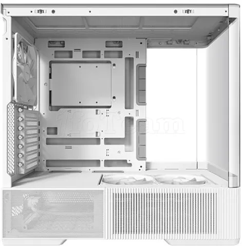 Photo de Boitier Moyen Tour ATX Antec Constellation C6 Curve RGB avec panneaux vitrés (Blanc)