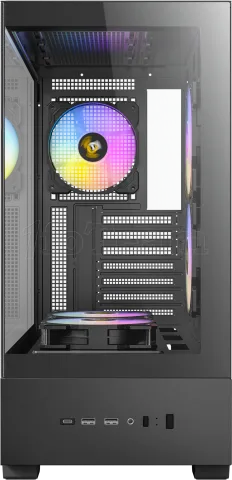 Photo de Boitier Moyen Tour ATX Antec CX705 RGB avec panneaux vitrés (Noir)