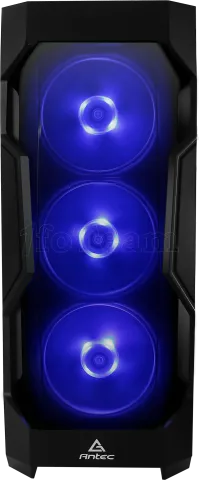 Photo de Boitier Moyen Tour ATX Antec Dark Fleet DF500 RGB avec panneau vitré (Noir)