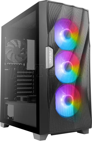 Photo de Boitier Moyen Tour ATX Antec Dark Fleet DF700 Flux RGB avec panneau vitré (Noir)