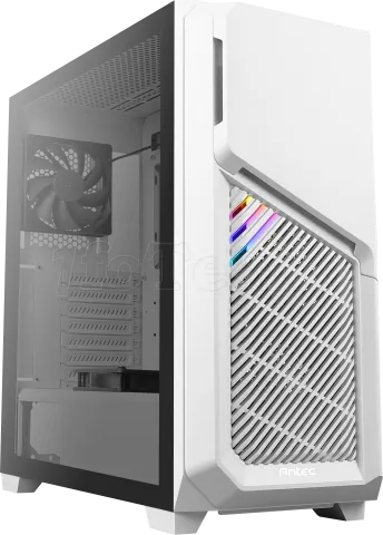 Photo de Boitier Moyen Tour ATX Antec Dark Phantom DP502 Flux RGB avec panneau vitré (Blanc)