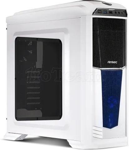 Photo de Boitier Moyen Tour ATX Antec Gaming GX330 avec fenêtre (Blanc)