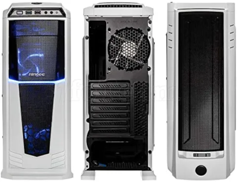 Photo de Boitier Moyen Tour ATX Antec Gaming GX330 avec fenêtre (Blanc)