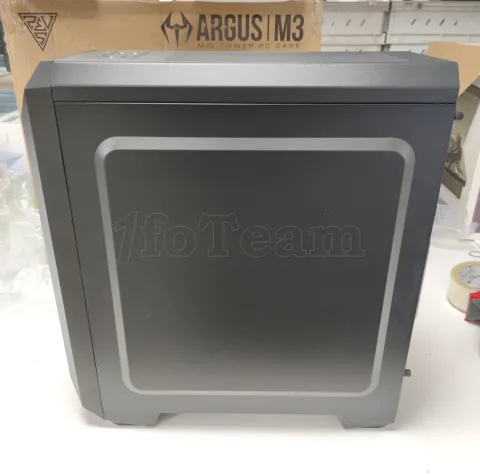 Photo de Boitier Moyen Tour ATX Antec NX100 avec panneau vitré (Noir/Gris) ID 179087 S/N 2152C00105