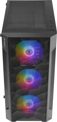 Photo de Boitier Moyen Tour ATX Antec NX260 RGB avec panneaux vitrés (Noir)