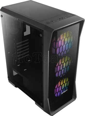 Photo de Boitier Moyen Tour ATX Antec NX360 RGB avec panneaux vitrés (Noir)