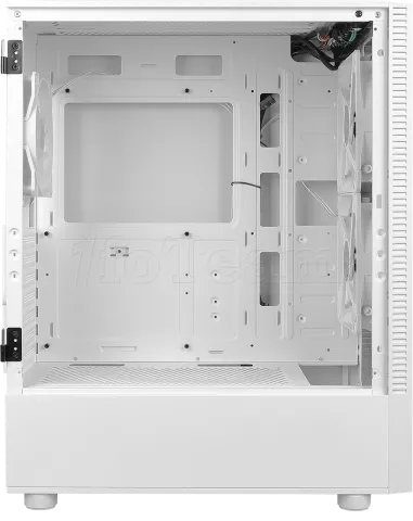 Photo de Boitier Moyen Tour ATX Antec NX410 RGB avec panneau vitré (Blanc)