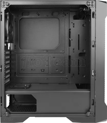 Photo de Boitier Moyen Tour ATX Antec NX420 RGB avec panneau vitré (Noir)
