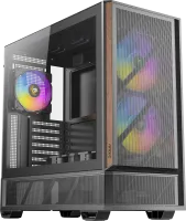 Photo de Boitier Moyen Tour ATX Antec P30 RGB avec panneau vitré (Noir)