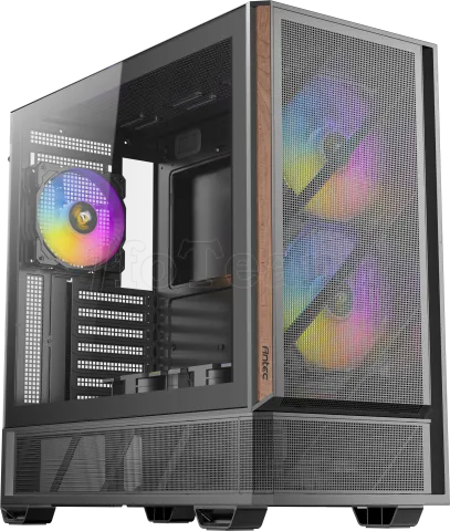 Photo de Boitier Moyen Tour ATX Antec P30 RGB avec panneau vitré (Noir)