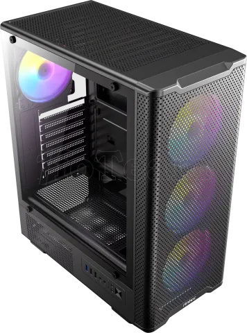 Photo de Boitier Moyen Tour ATX Antec VX310 RGB avec panneau vitré (Noir)