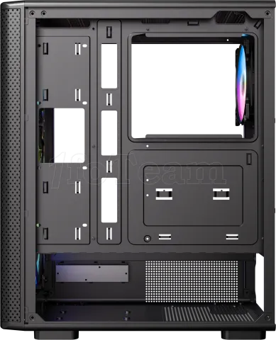 Photo de Boitier Moyen Tour ATX Antec VX310 RGB avec panneau vitré (Noir)