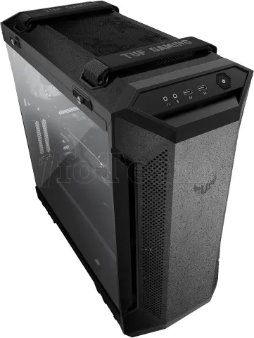 Photo de Boitier Moyen Tour ATX Asus Tuf Gaming GT501 RGB avec panneaux vitrés (Noir)