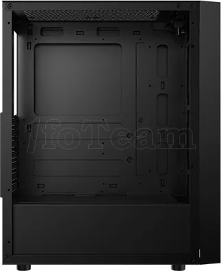 Photo de Boitier Moyen Tour ATX Athena avec panneau vitré (Noir)