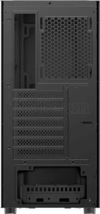 Photo de Boitier Moyen Tour ATX Athena avec panneau vitré (Noir)