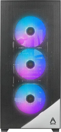 Photo de Boitier Moyen Tour ATX Azza Aero RGB (Noir)