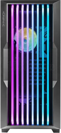 Photo de Boitier Moyen Tour ATX Azza Guardian RGB avec panneau vitré (Noir)