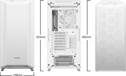 Photo de Boitier Moyen Tour ATX Be Quiet Dark Base 701 RGB avec panneau vitré (Blanc)